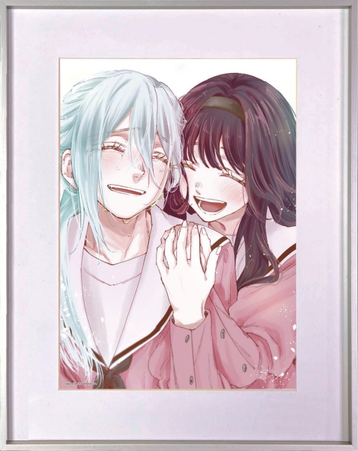 圖16. 三香見SAKA親簽複製原畫J款｜誠品書店西門「薰香花朵凜然綻放三香見SAKA複製原畫展」