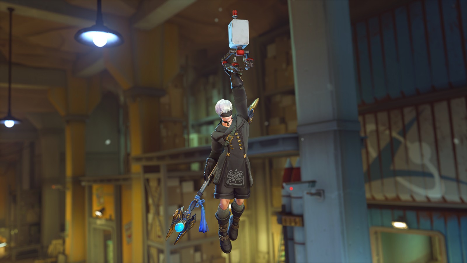 無漾呼應9S的好奇心與聰明才智，同時肩負明白太多事物的重擔