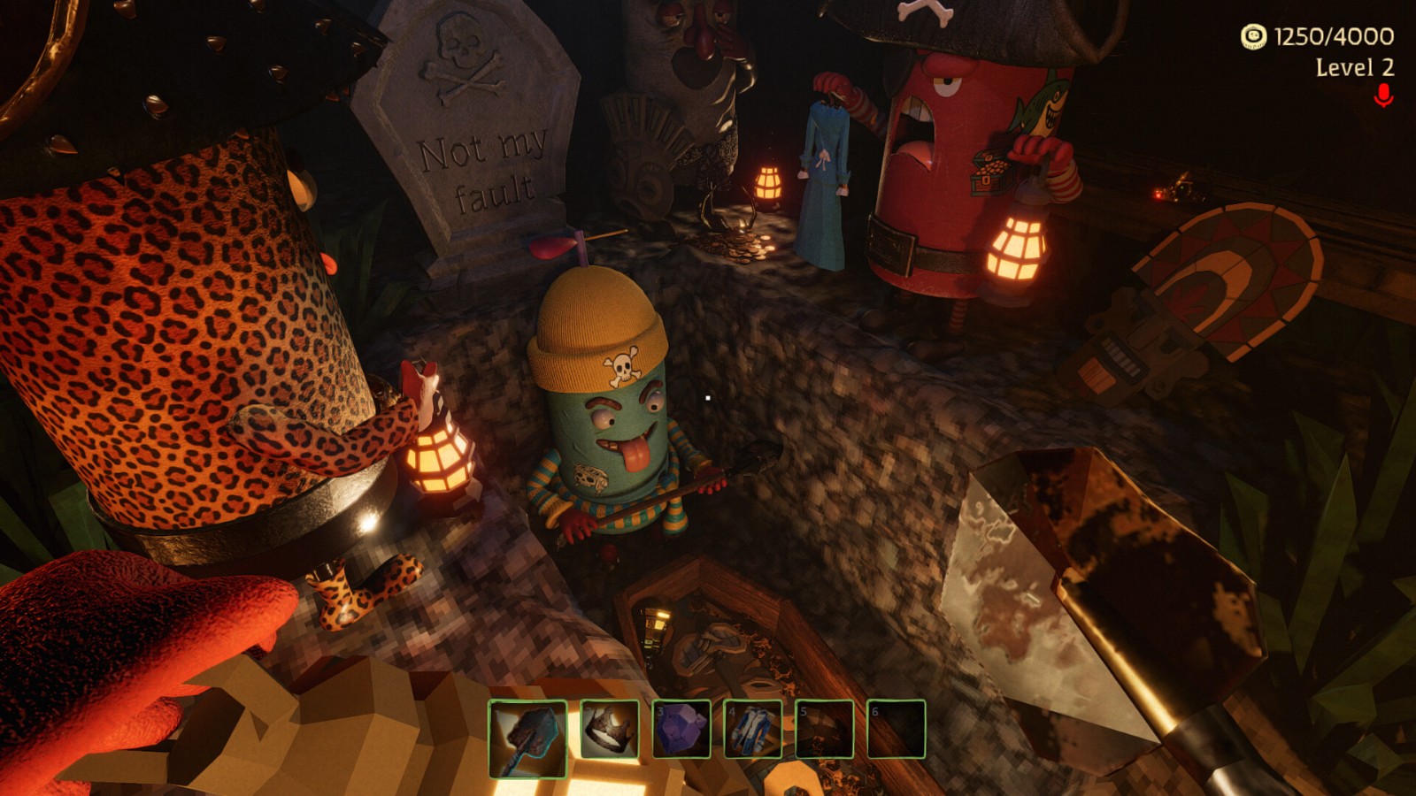 阿聯獨立團隊Alice Games新作《Dig, Dig, Die》登Steam：挖墳搶寶躲怪物被UFO抓走