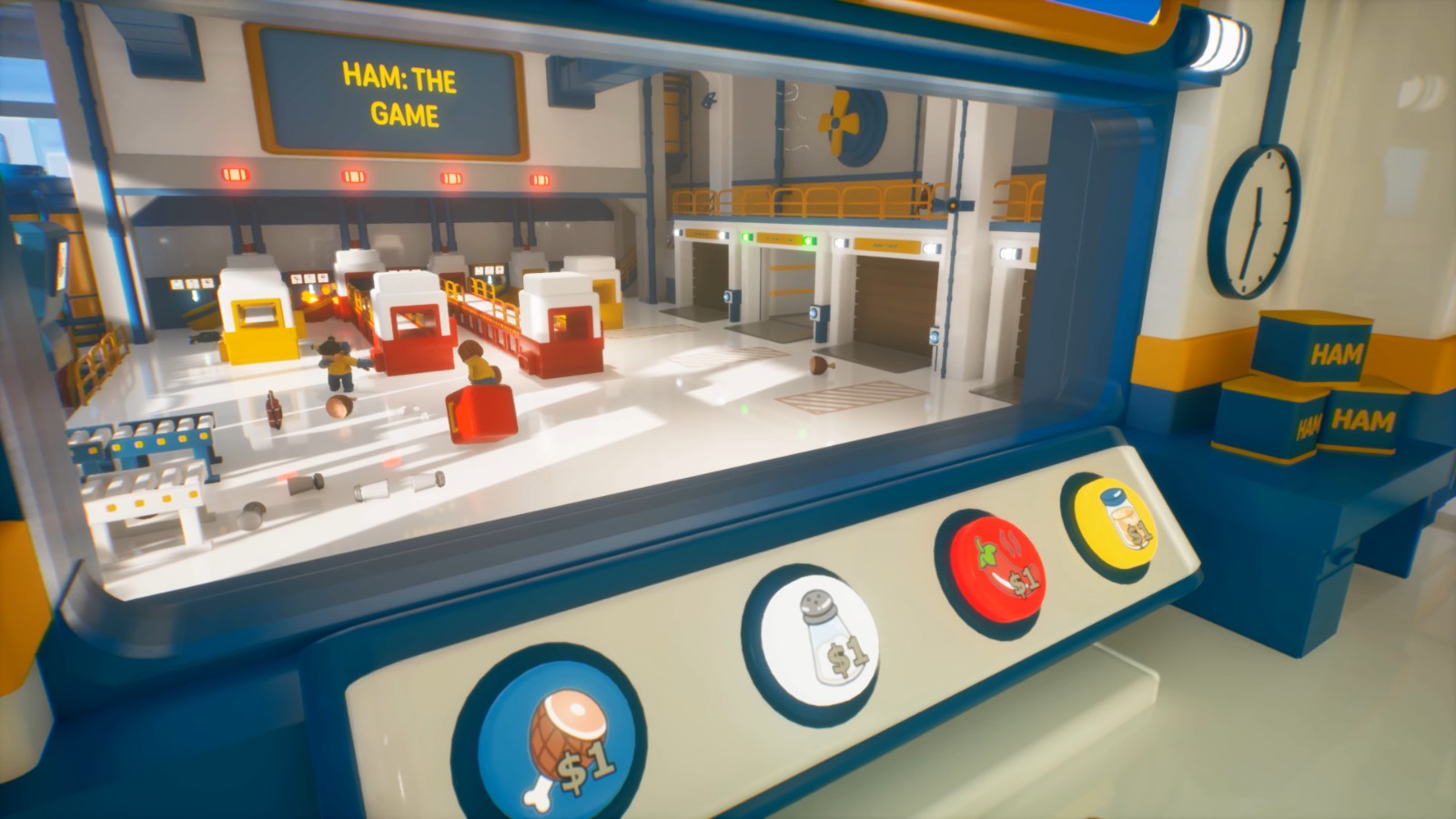 Steam四人合作管理遊戲《HAM: The Game》體驗工廠混亂生產|)
