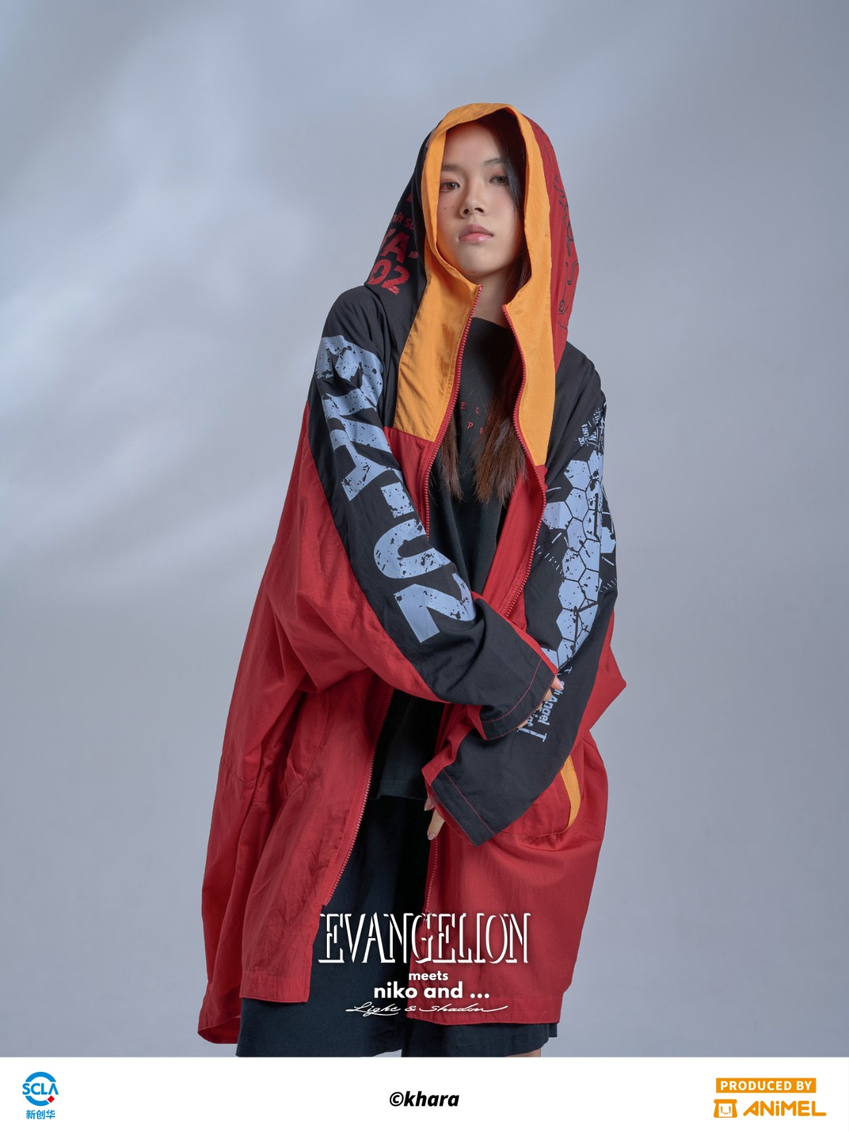 新世紀福音戰士聯名風衣外套-三色 2,990元_03