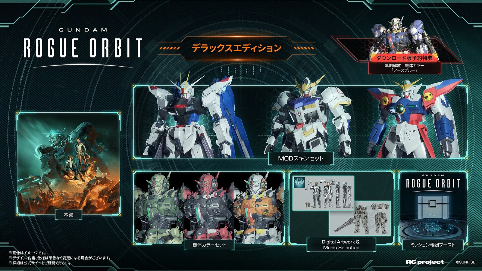 GUNDAM ROGUE ORBIT│発売日告知トレーラー 1-49 screenshot