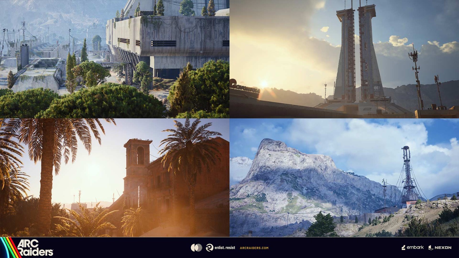 四大戰區等待玩家探索