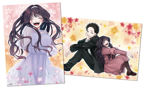 圖18. 《薰香花朵凜然綻放》香氛海報2入組（A款）｜誠品書店西門「薰香花朵凜然綻放三香見SAKA複製原畫展」