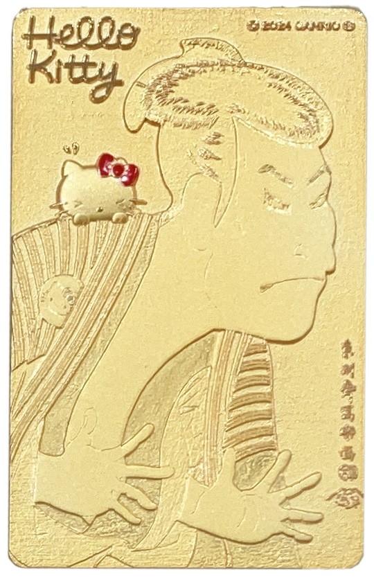 商品09-Hello Kitty展-日版卡片鏡-三代目大谷鬼次的江戸衛