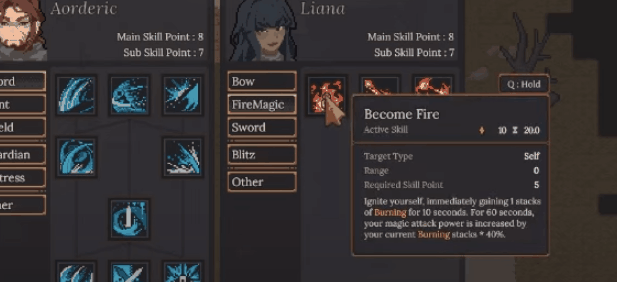 Dungeon Settlers - Character Building