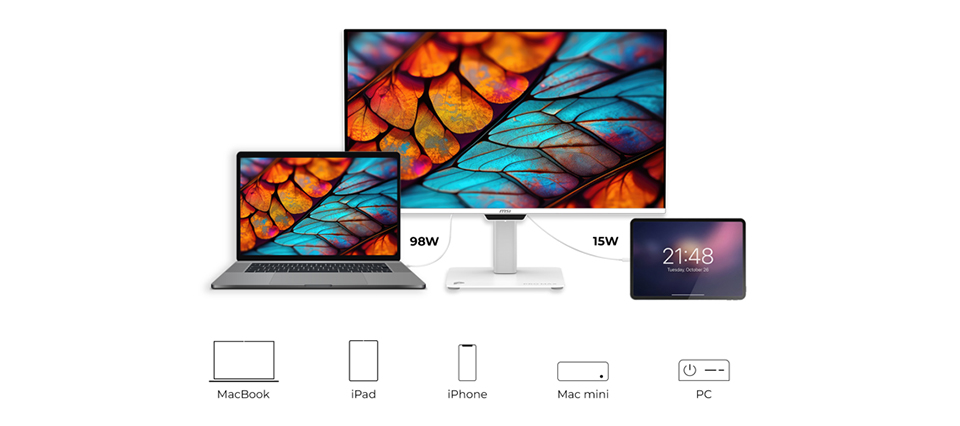 02_第四代 QD-OLED 鮮豔色彩,專為您的Mac而設計